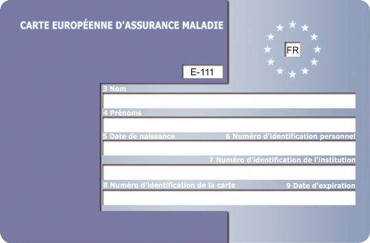 Lettre de demande de carte européenne d'assurance maladie ...