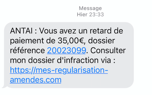sms fraude
