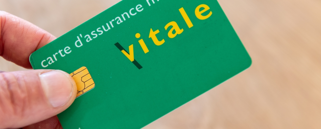 carte vitale Une carte vitale