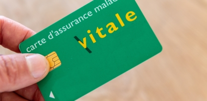 Une carte vitale